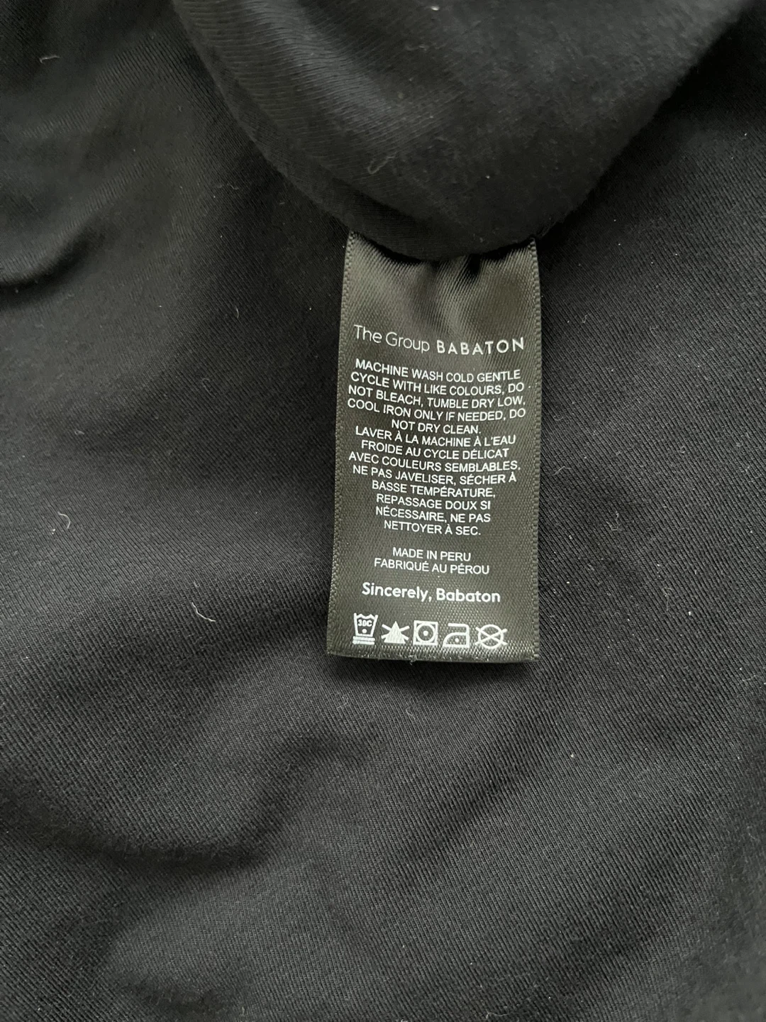 The Group Babaton Black Dress - Size M - photo 5