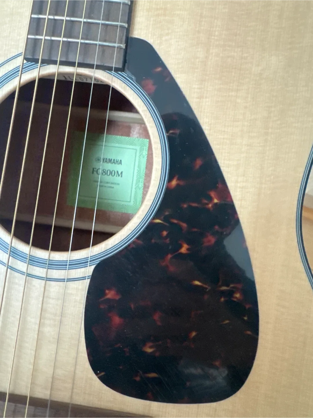 Yamaha FG800M Acoustic Guitar image indicator(3)