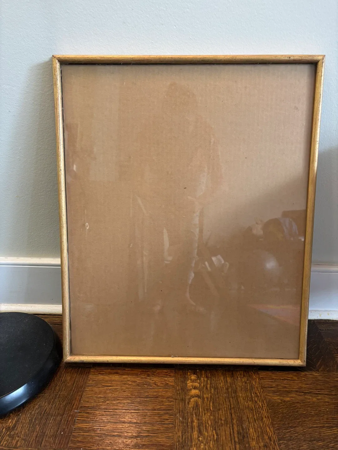 Gold Coloured Large Picture Frame 49x59cm  #freecycle thumbnail