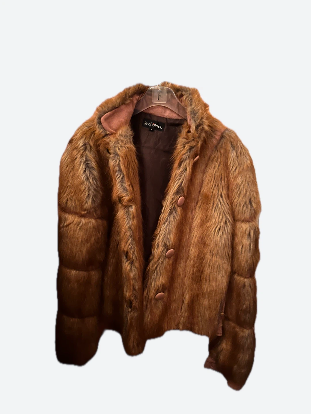 Le Chateau Faux Fur Jacket - Size M