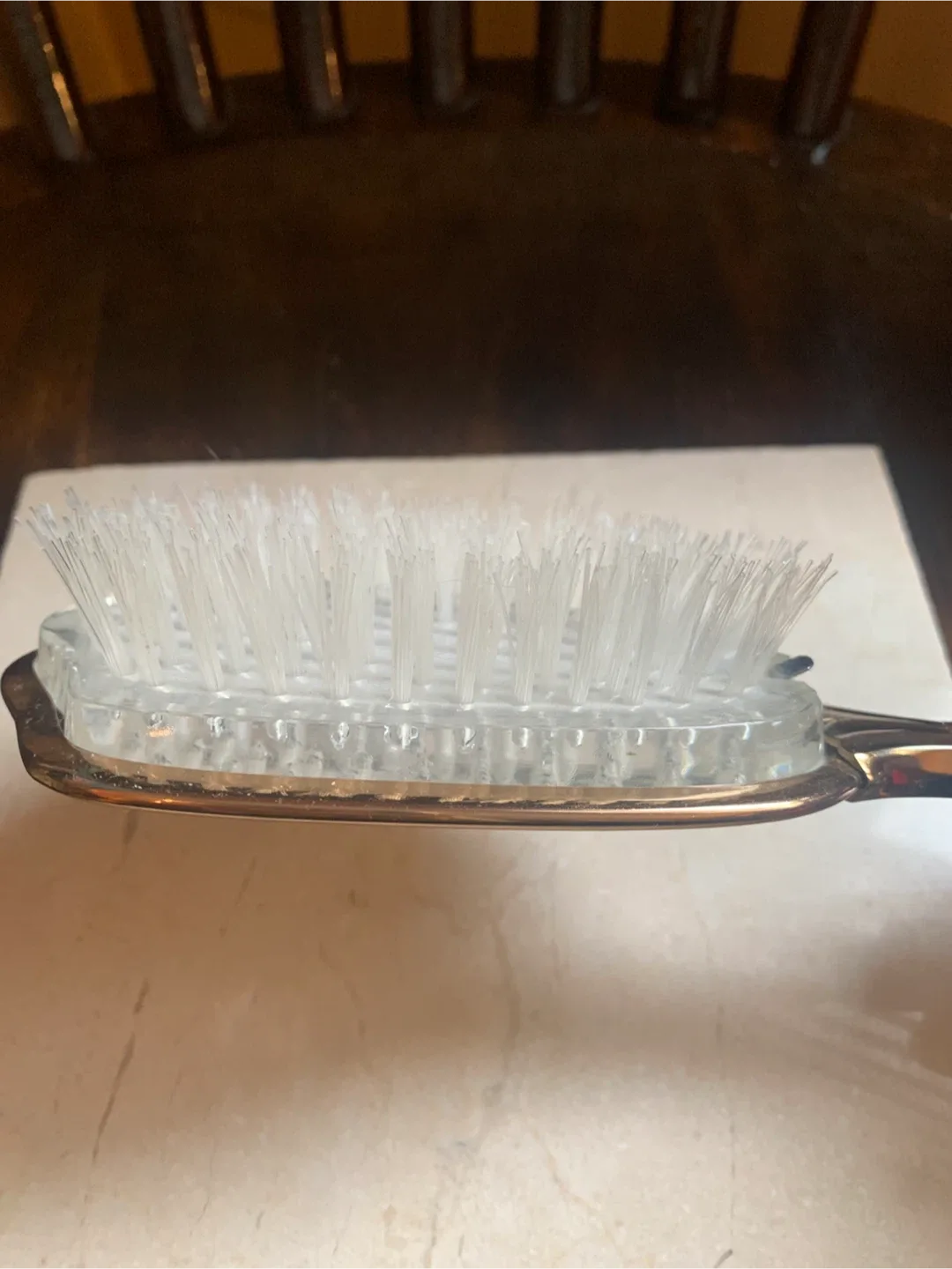 Vintage Hair Brush with Gold Handle🥕 image indicator(5)