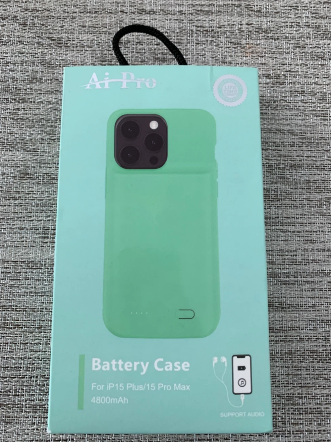 Ai-Pro Battery Case for iPhone 15 Plus/Pro Max