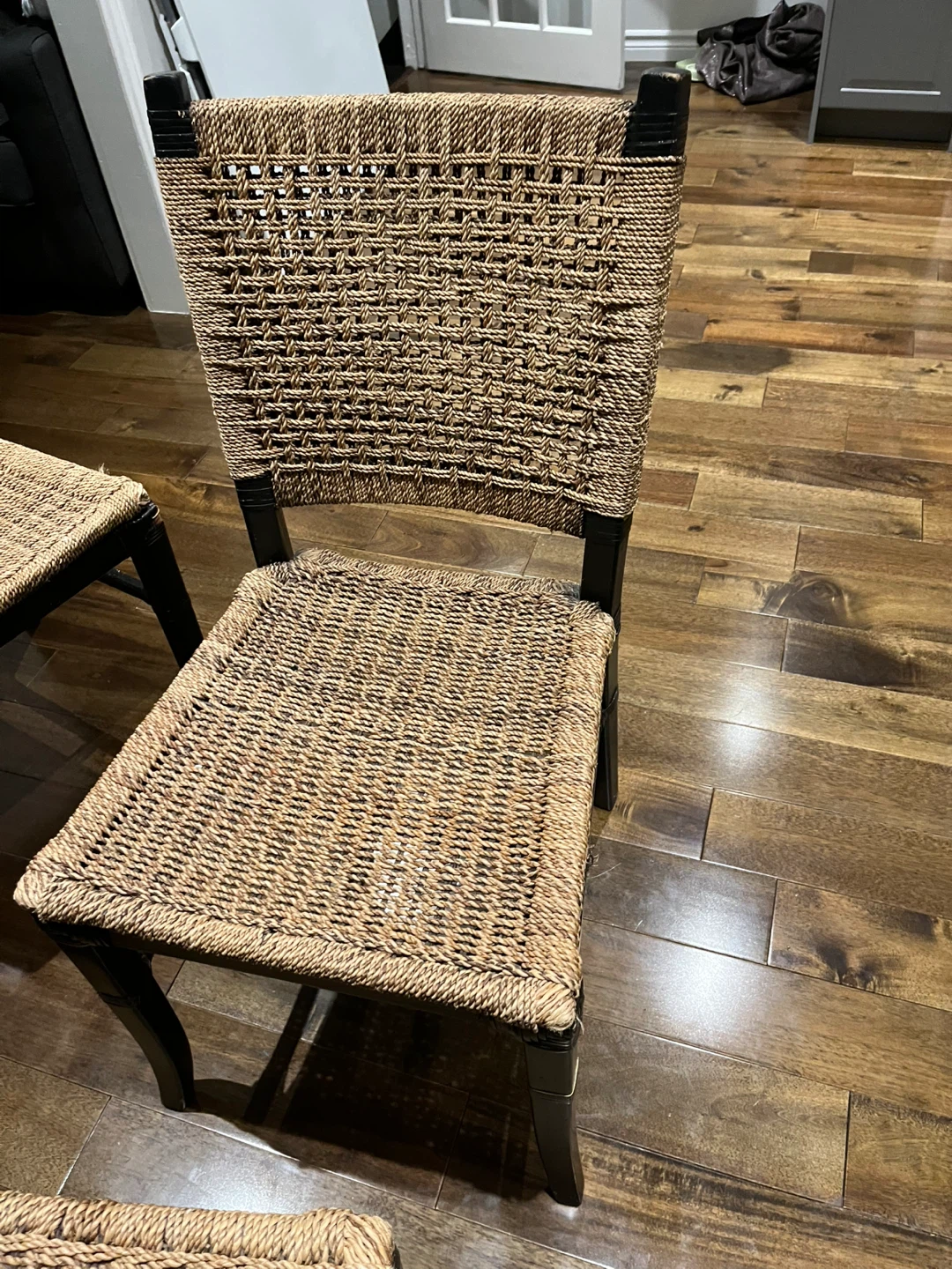 Wicker Dining Chairs - Set of 4 - photo 2
