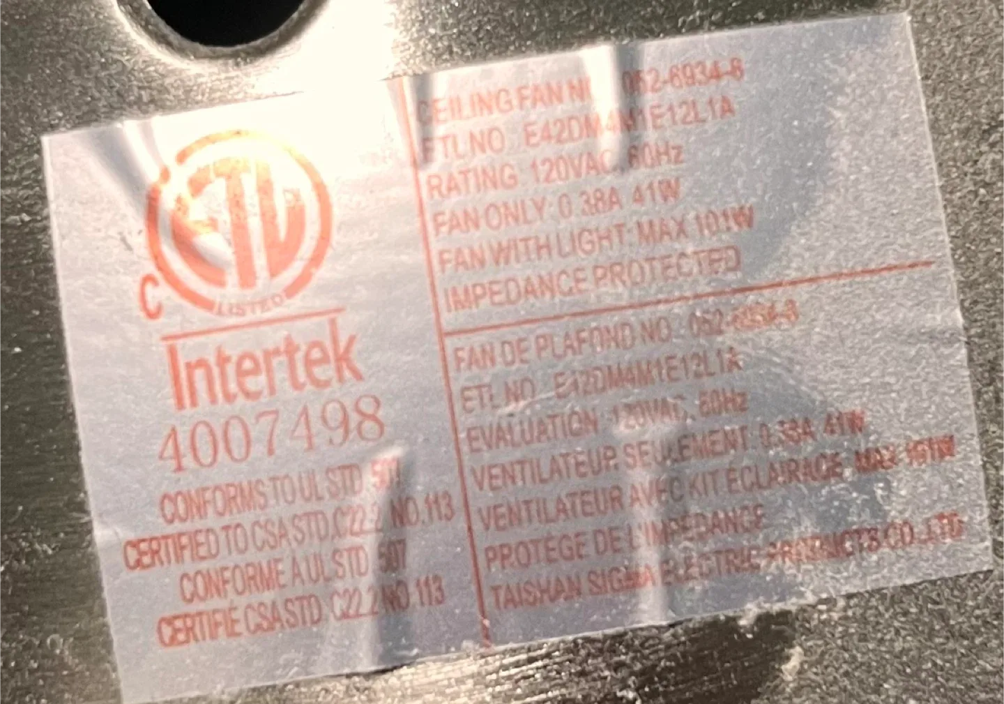 Ceiling Fan with Remote image indicator(8)