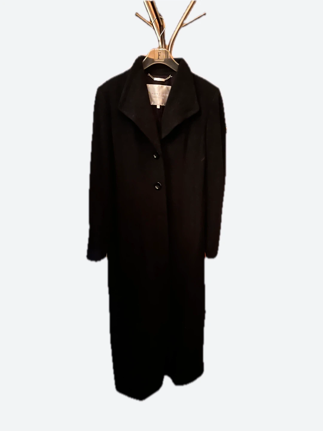 Windsmoor Dark Gray Wool Blend Coat