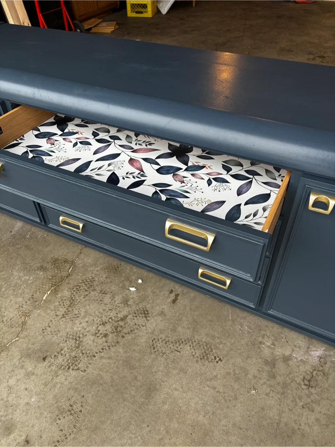 Blue Refinished Dresser image indicator(3)