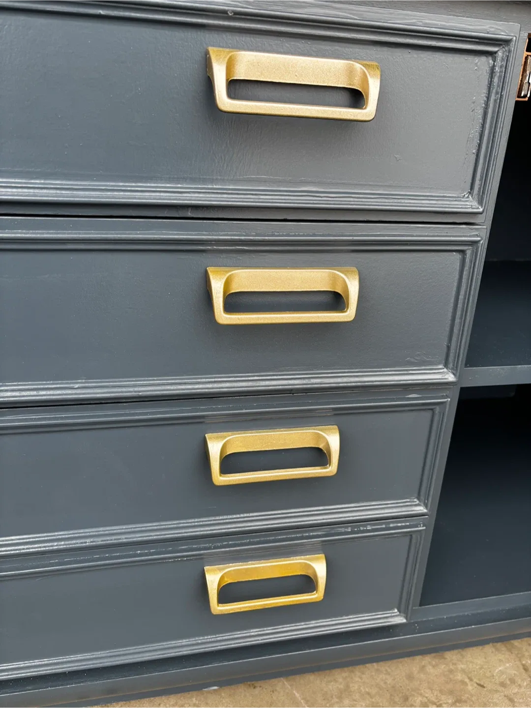 Blue Refinished Dresser image indicator(6)