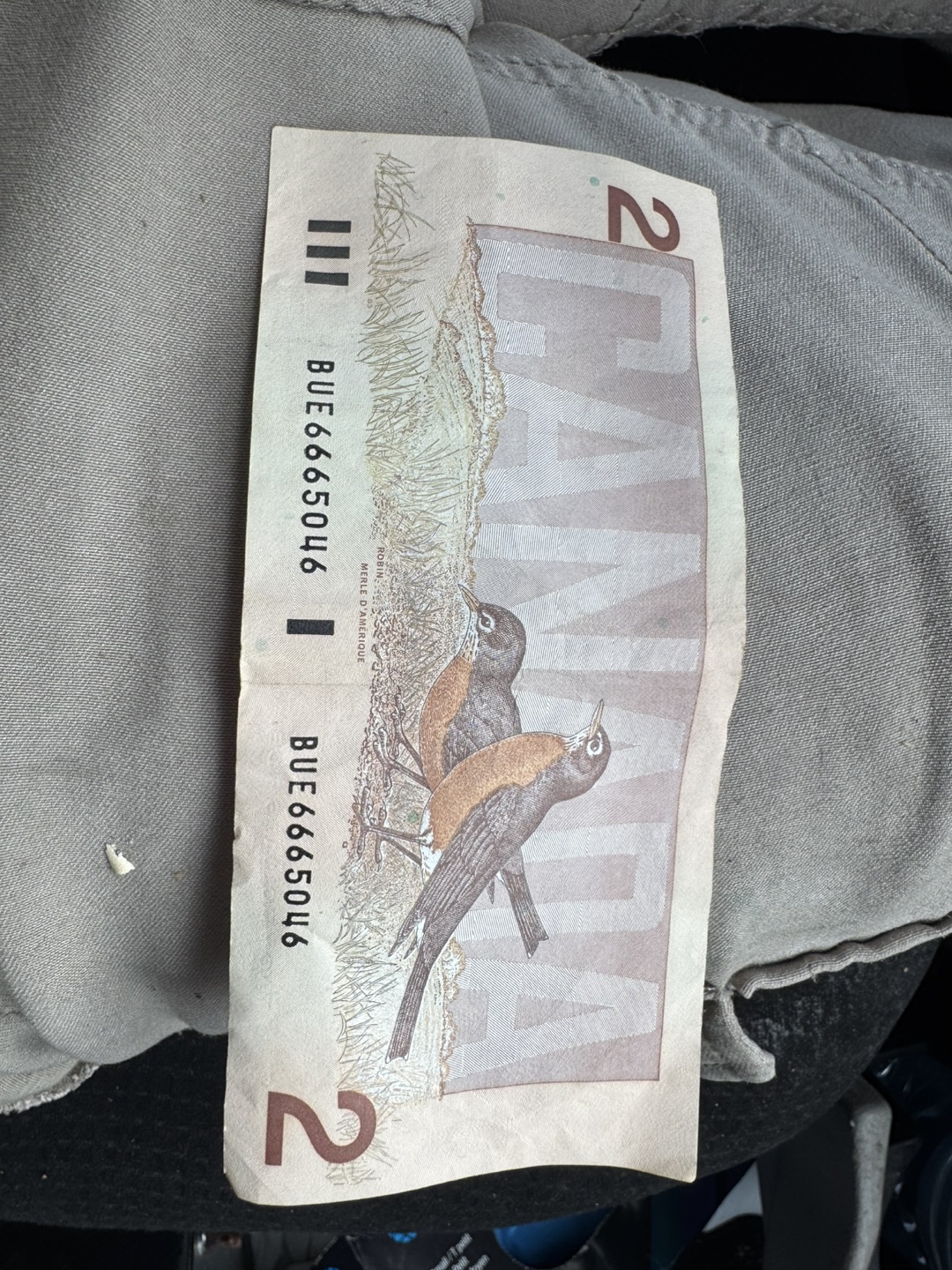 1986 2 dollar bill in great condition - photo 2