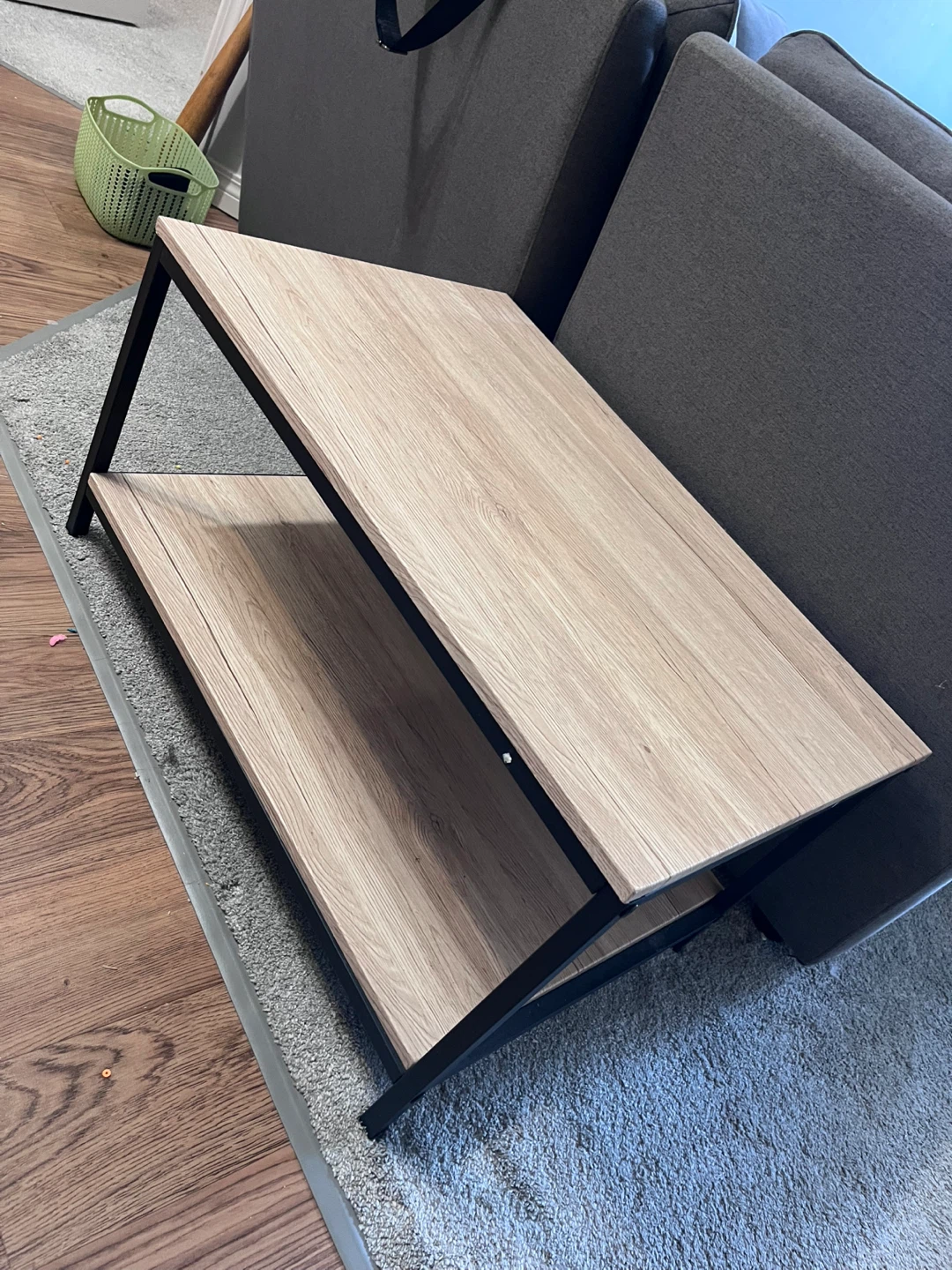 Wood & Metal Coffee Table