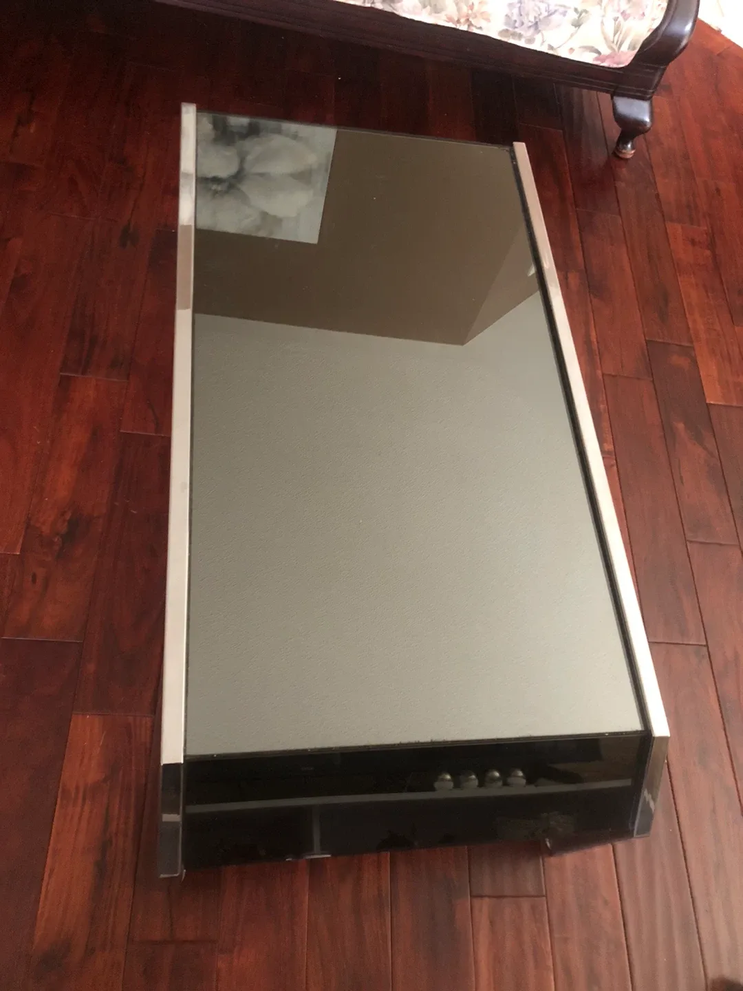 Chrome & Glass Coffee Table