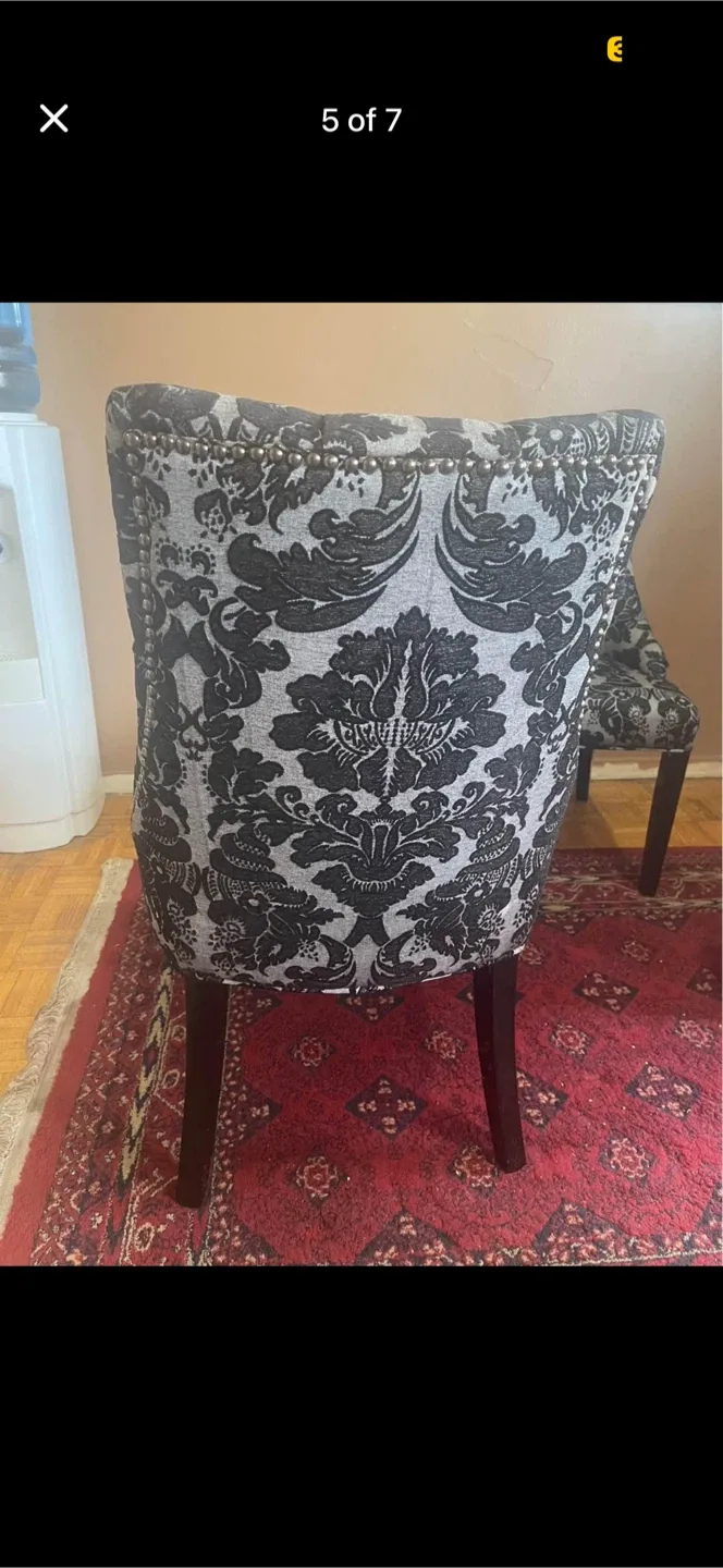 Upholstered Dining Chairs - Set of Two image indicator(5)