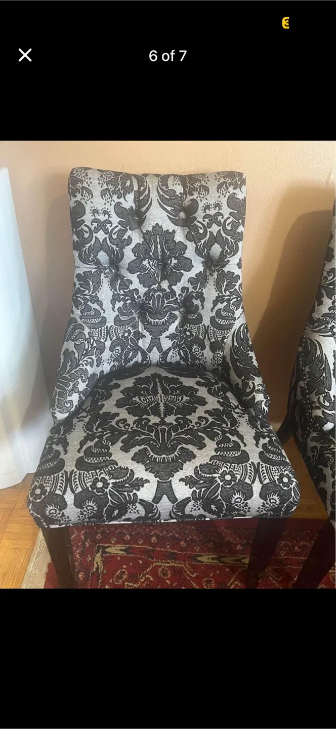 Upholstered Dining Chairs - Set of Two image indicator(6)