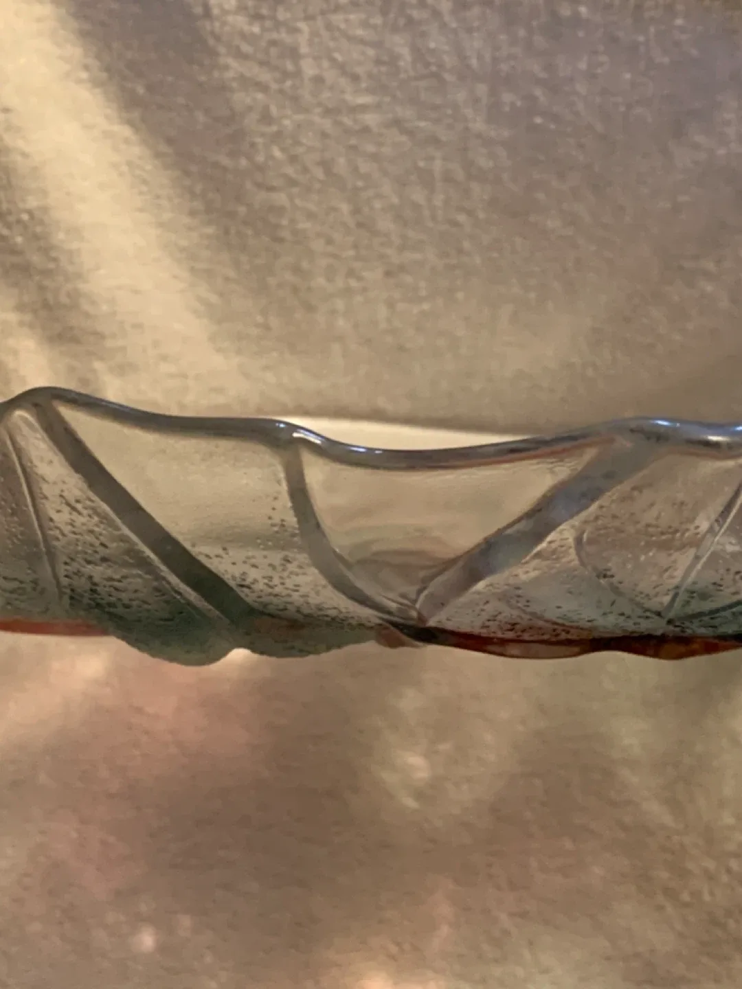 Soga Japan Christmas poinsettia glass plate image indicator(4)