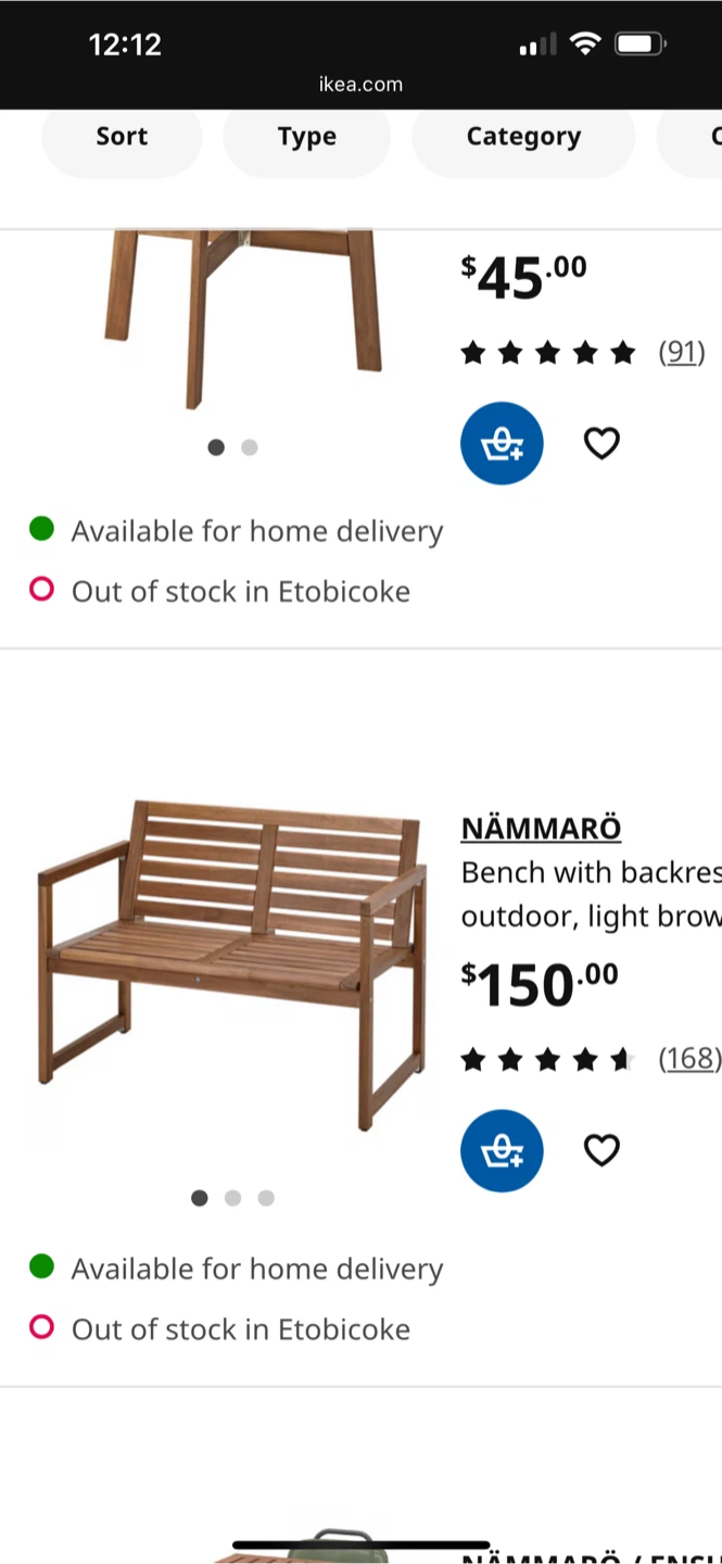 IKEA NÄMMARÖ Outdoor Armchair, Light Brown Stained - photo 3