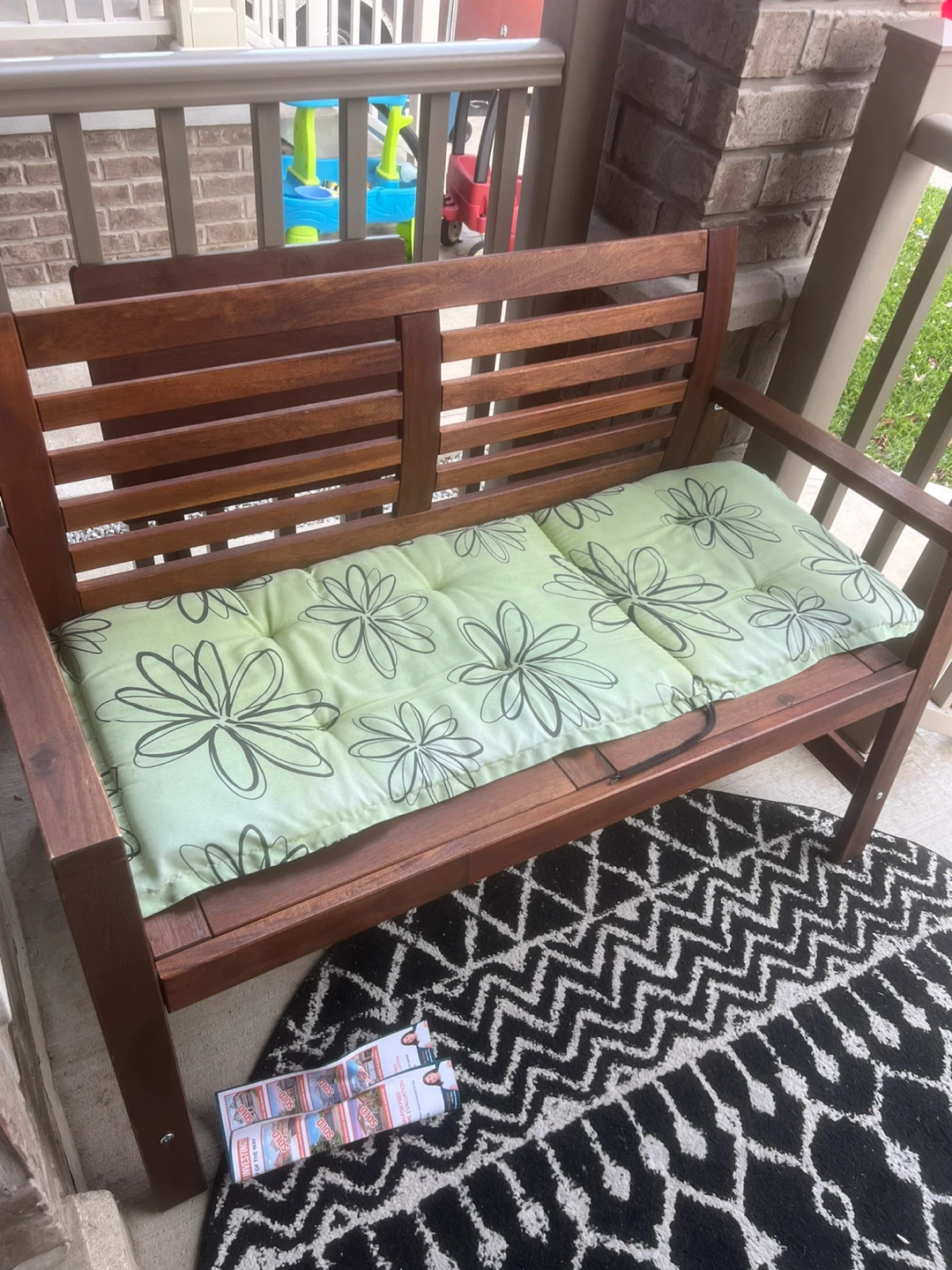 IKEA NÄMMARÖ Outdoor Armchair, Light Brown Stained