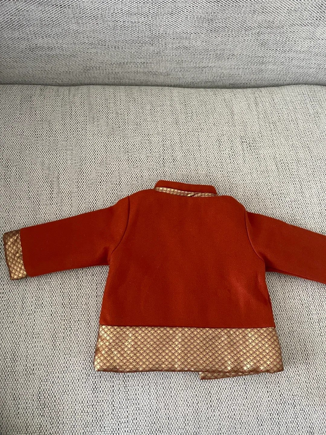 Red & Gold Kids Jacket 90cm image indicator(8)