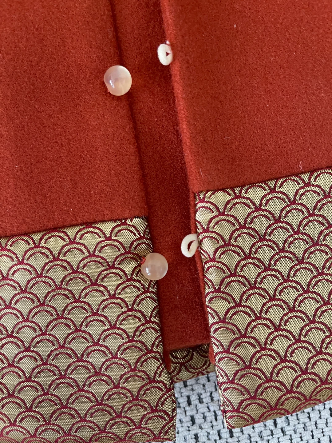 Red & Gold Kids Jacket 90cm - photo 4