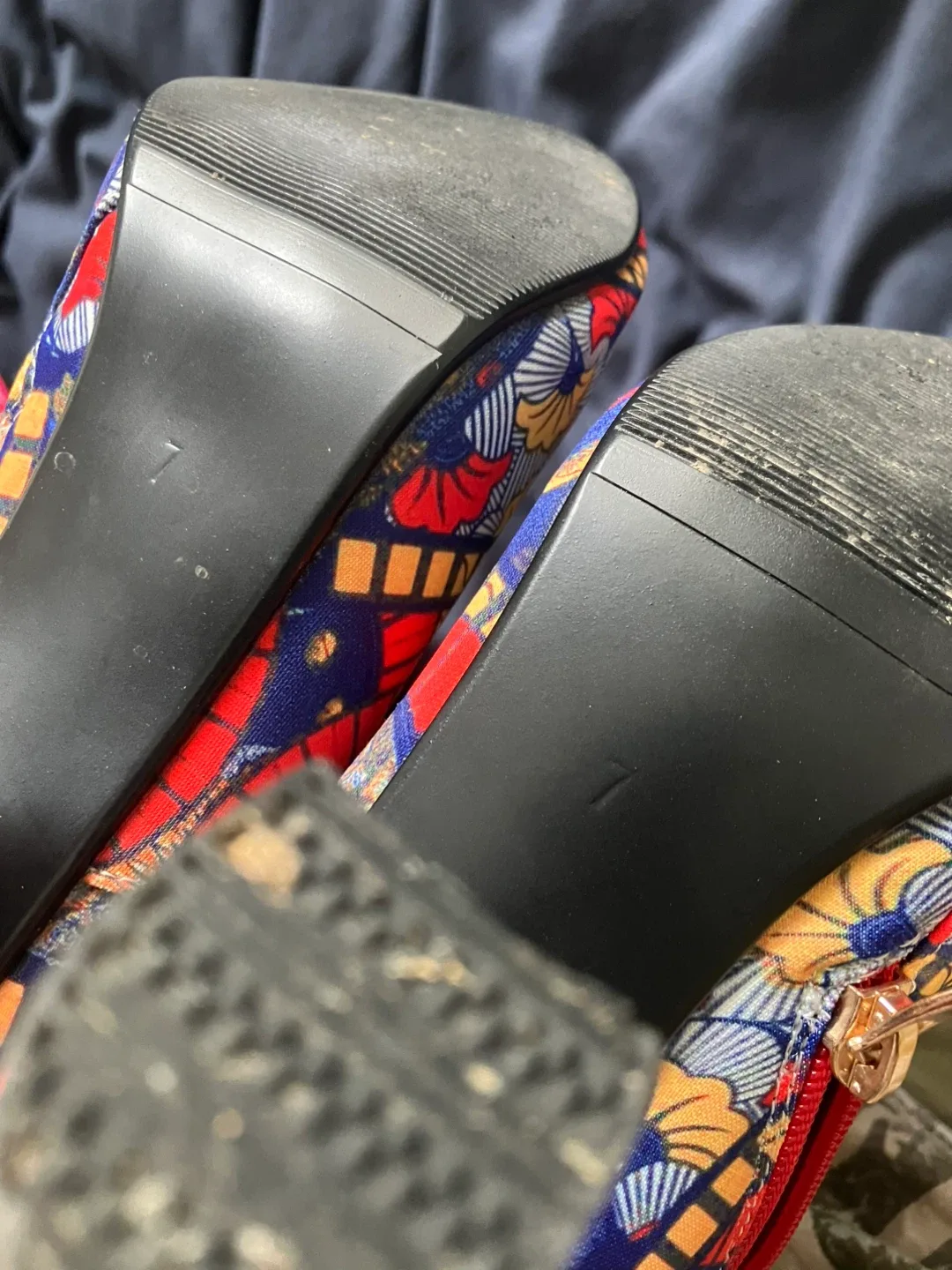 Ofuure Patterned Knee High Boots image indicator(7)