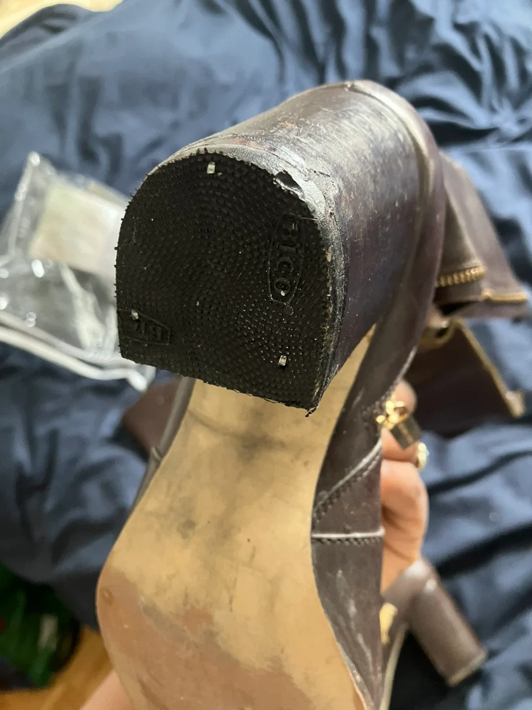 Michael Kors Leather Knee High Boots - Size 8.5M image indicator(7)