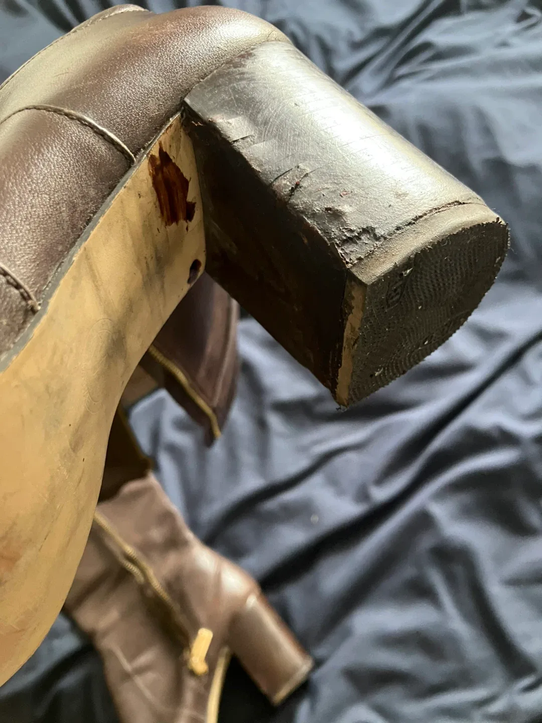 Michael Kors Leather Knee High Boots - Size 8.5M image indicator(8)