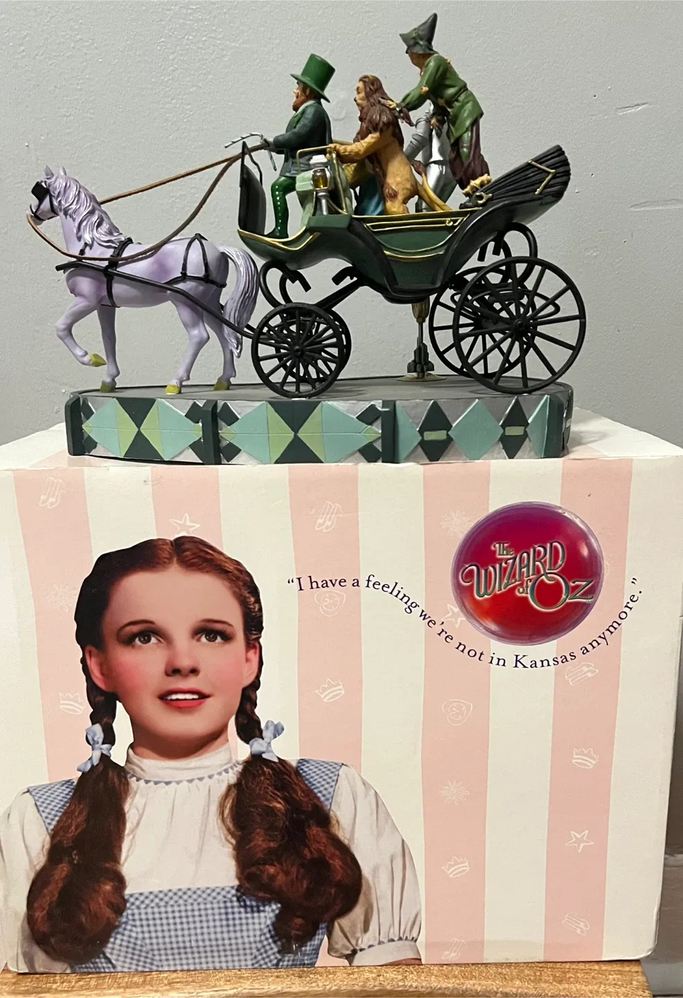 Wizard of Oz Horse & Carriage Figurine image indicator(3)