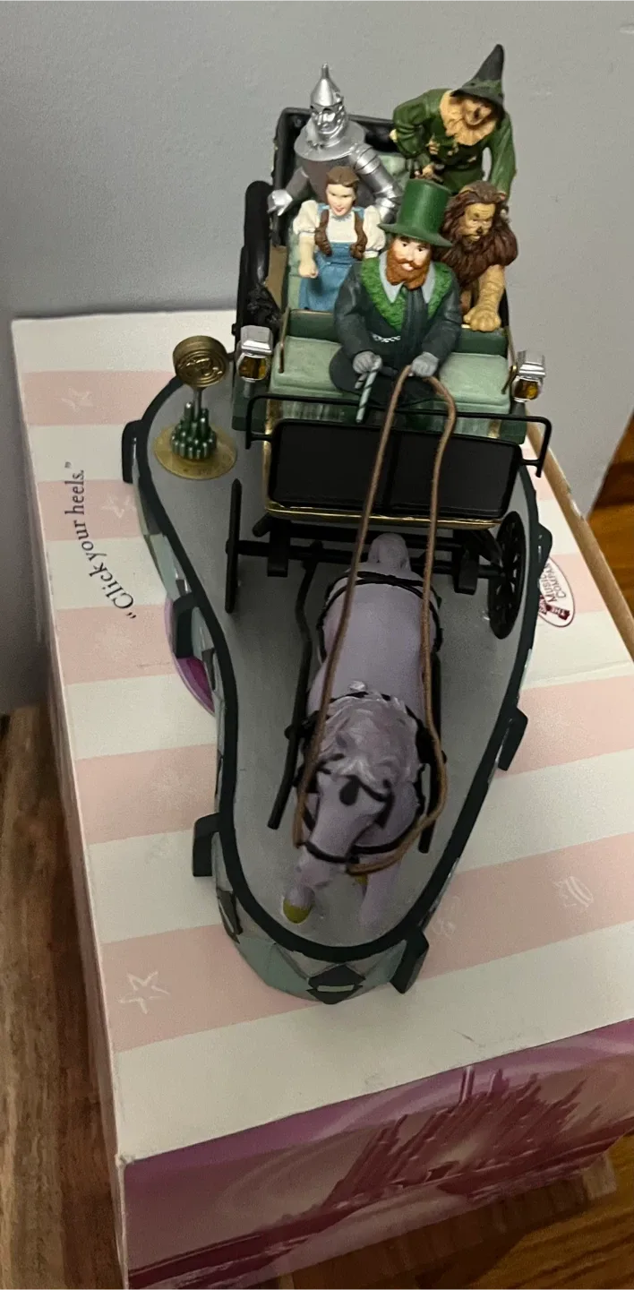 Wizard of Oz Horse & Carriage Figurine image indicator(2)