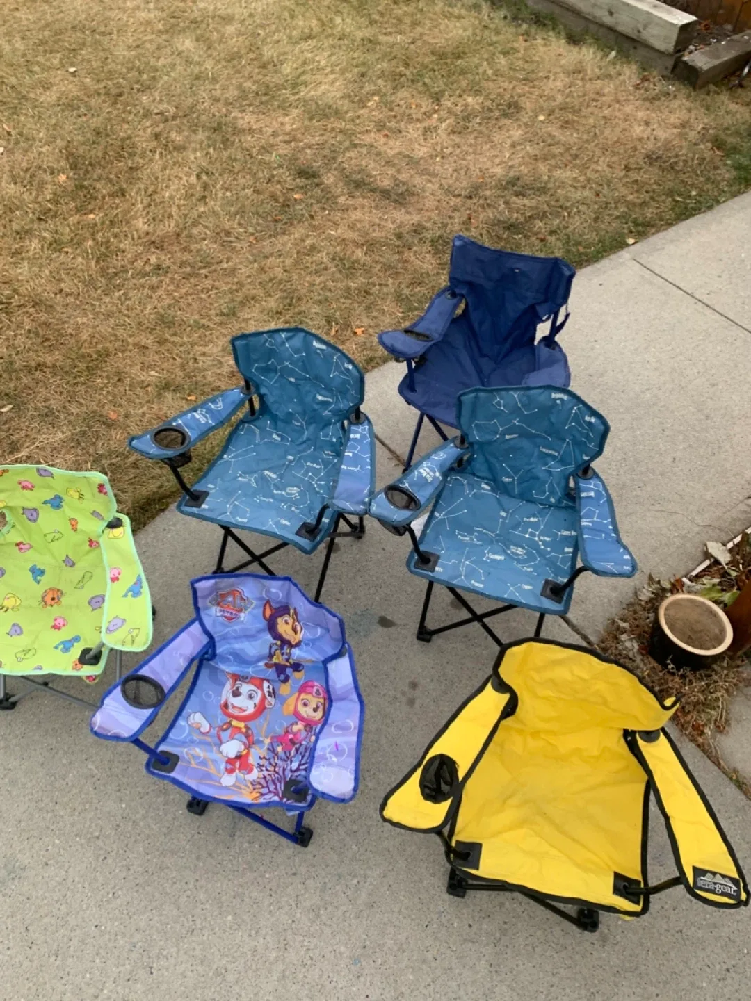 Kids' Camping Chairs - $5 per chair / outdoor kids toys image indicator(4)