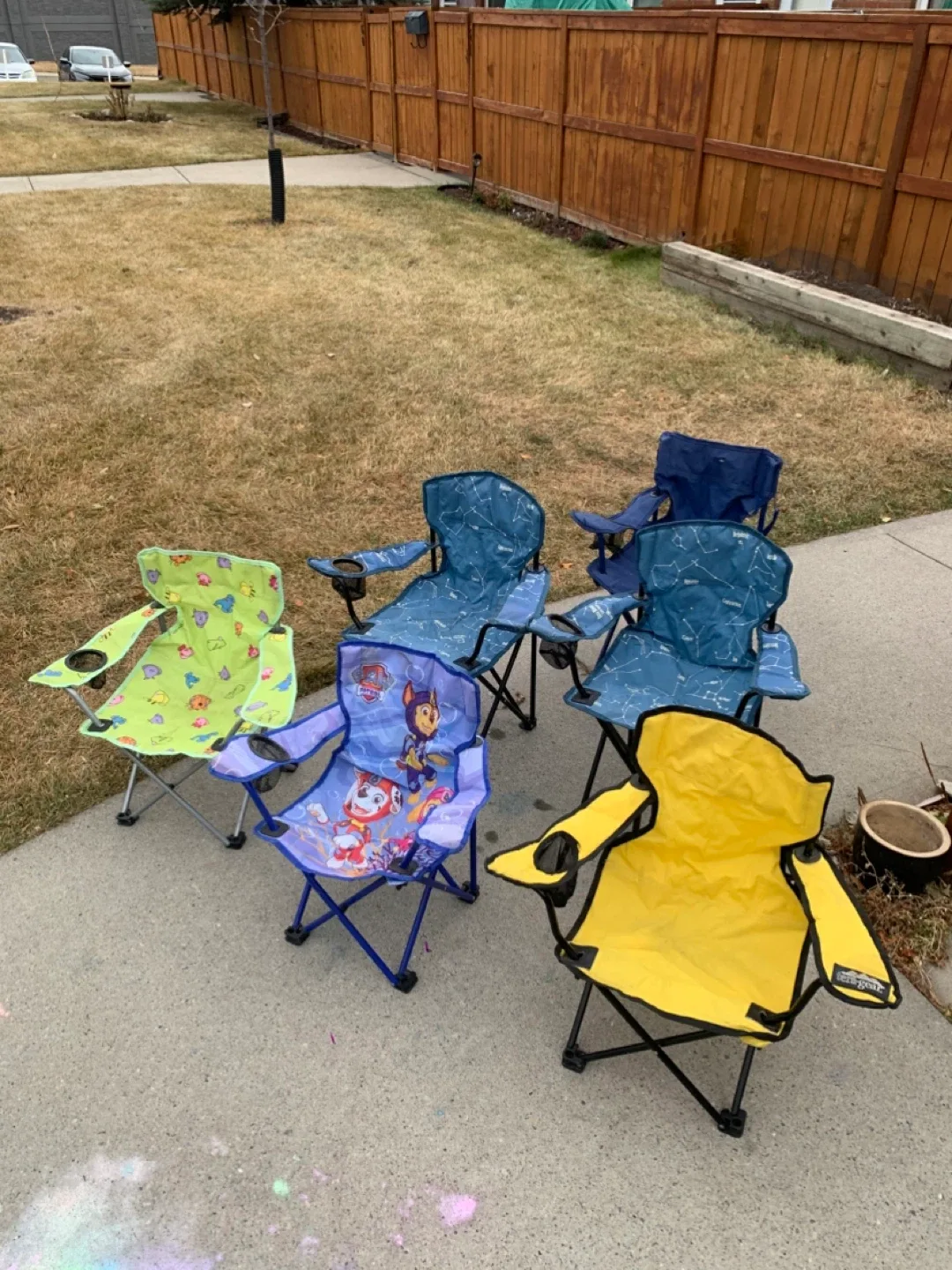 Kids' Camping Chairs - $5 per chair / outdoor kids toys image indicator(3)