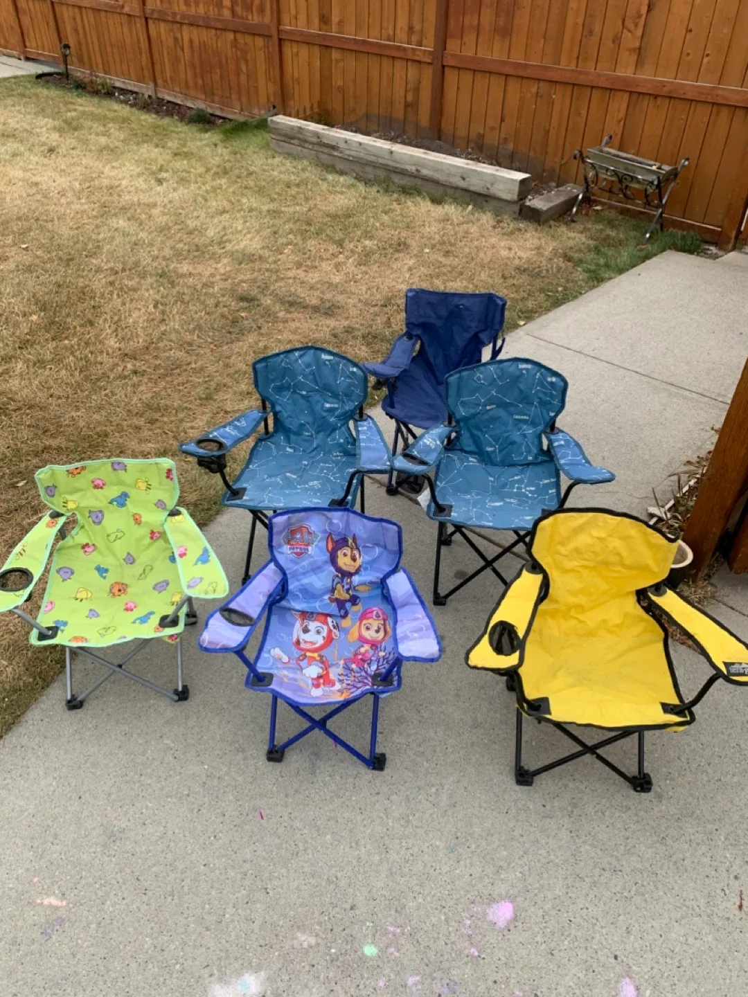 Kids' Camping Chairs - $5 per chair / outdoor kids toys image indicator(2)