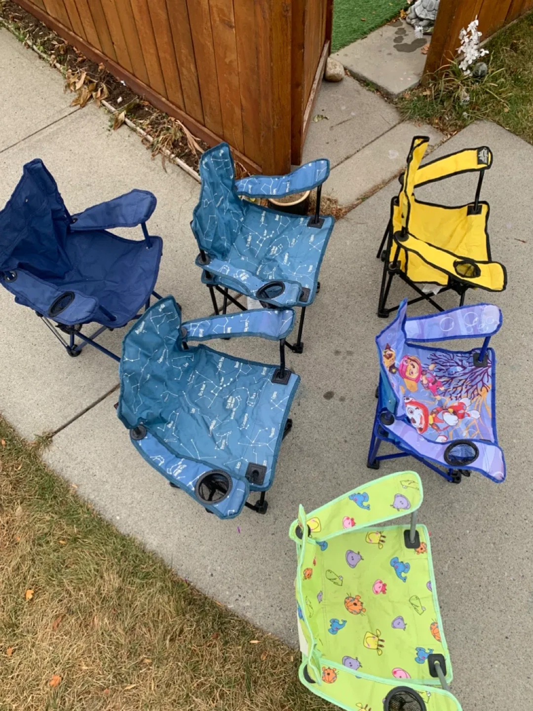 Kids' Camping Chairs - $5 per chair / outdoor kids toys image indicator(5)