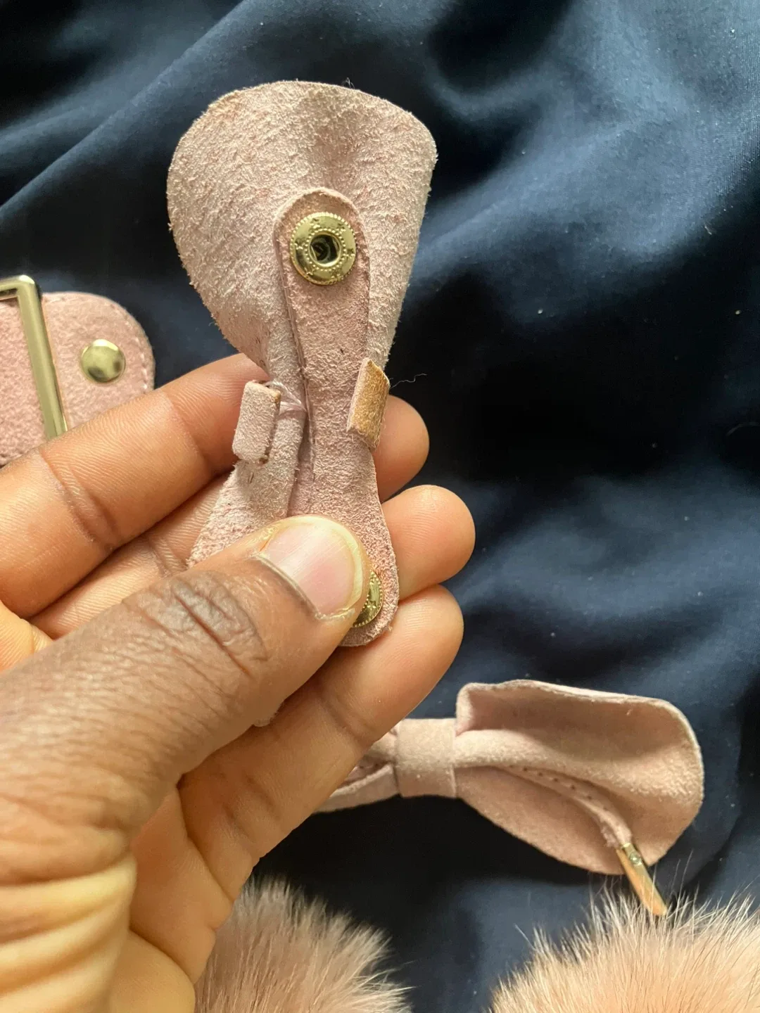 Everugg Australia Pink Suede Moccasin Slippers image indicator(7)