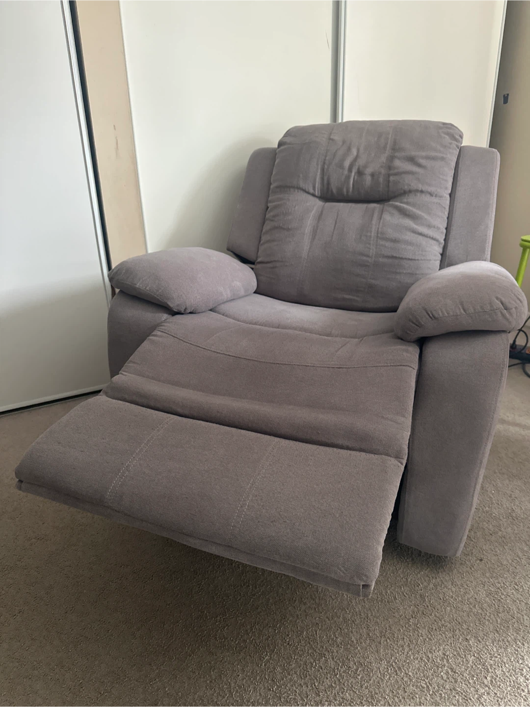 Grey Recliner Chair - photo 2