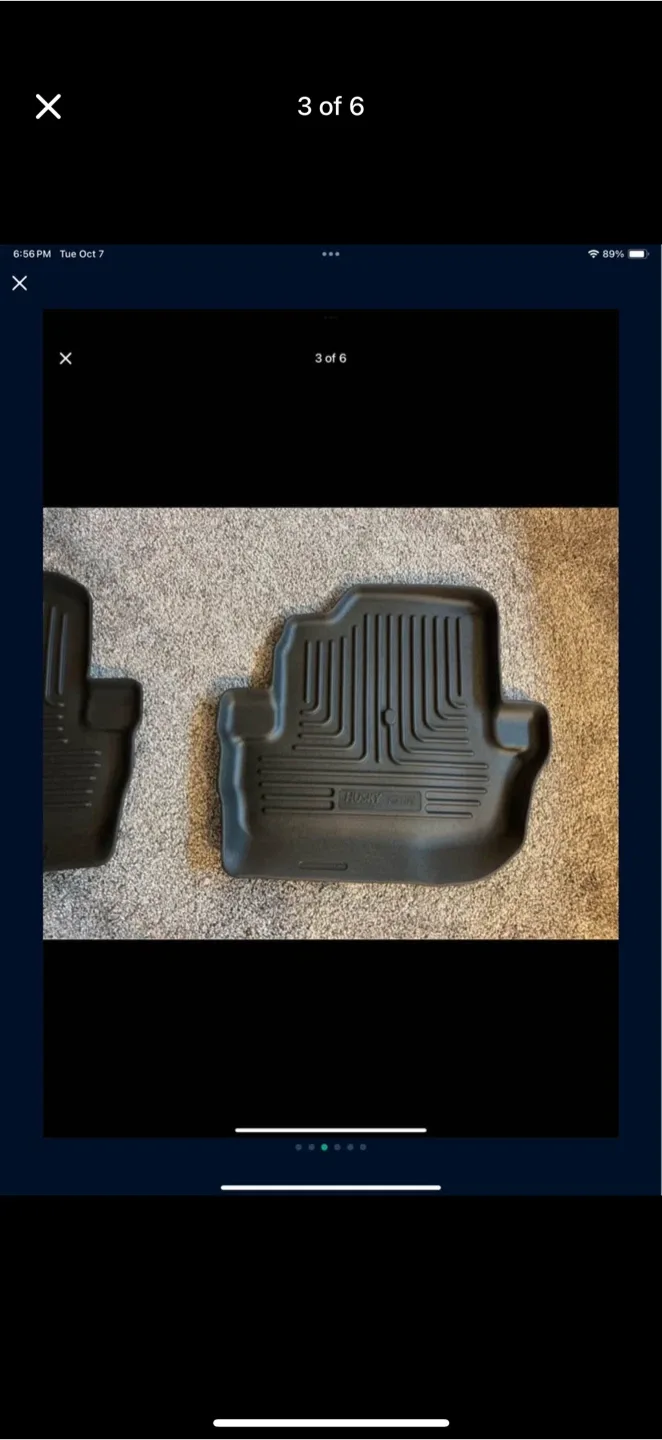 Jeep Wrangler JL 19-25 2-Door 2nd Row Husky Floor Liners image indicator(3)