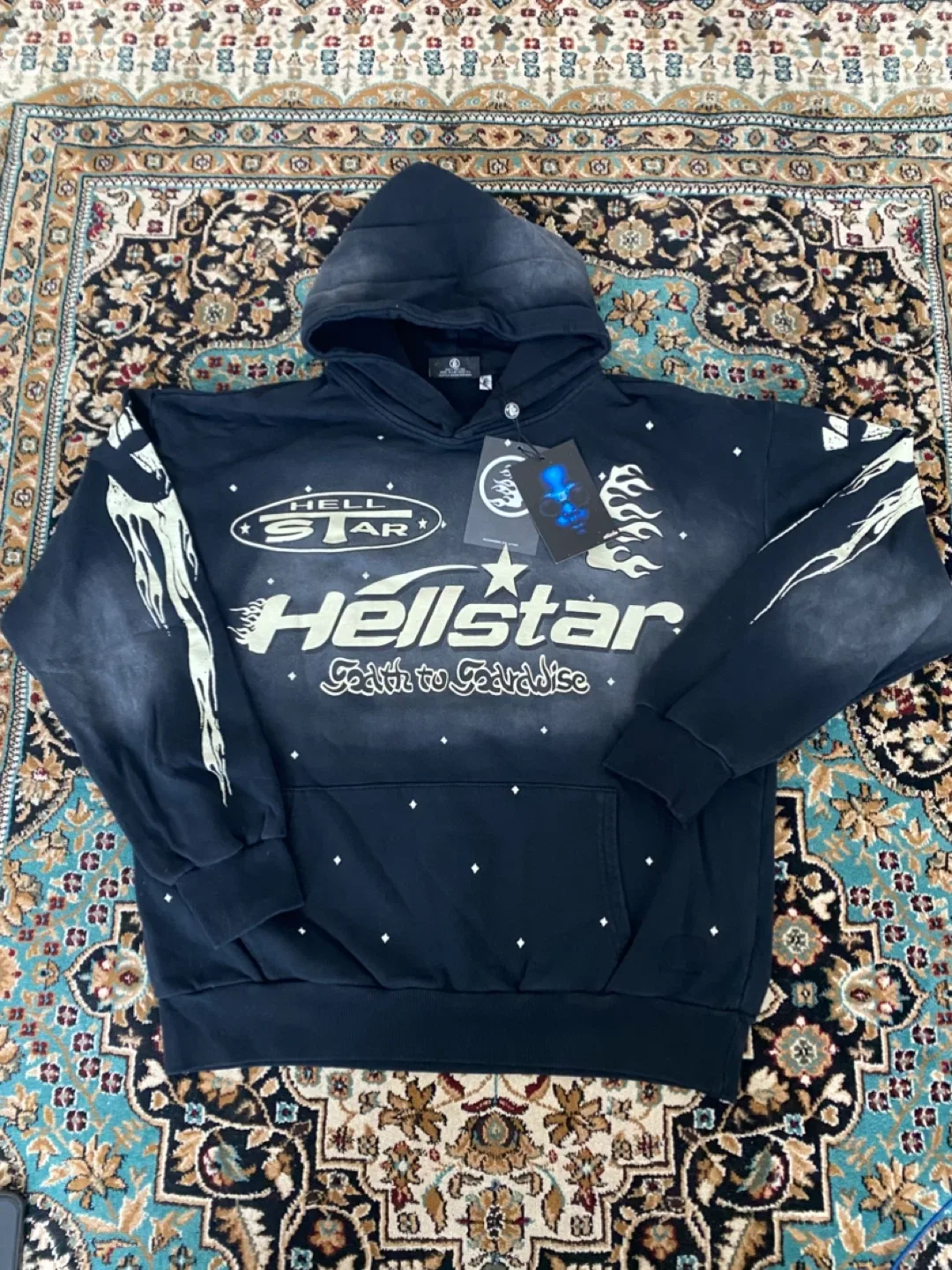 Black HELLSTAR Hoodie image indicator(4)