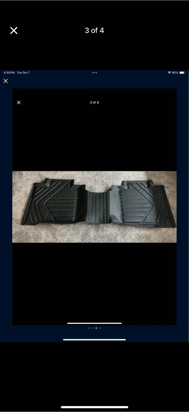 Toyota Tundra 2022-2025 Crew Cab max All Weather Floor Liners image indicator(3)