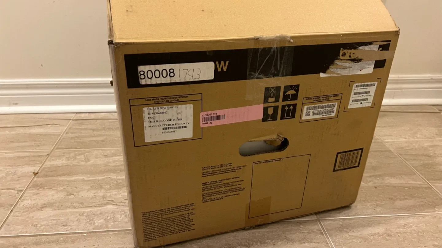 Brother HL-L5215DW Mono Laser Printer - New in Box! image indicator(2)