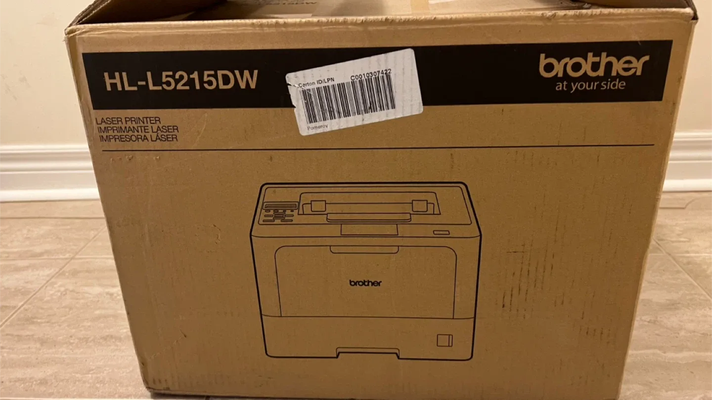 Brother HL-L5215DW Mono Laser Printer - New in Box! image indicator(3)