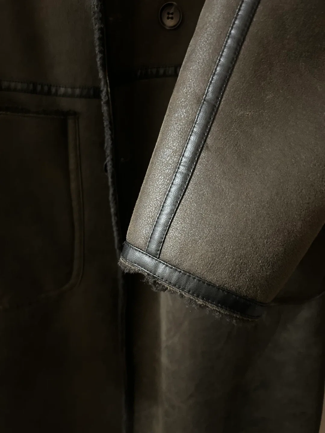 Zara Long Double-Faced Coat image indicator(6)