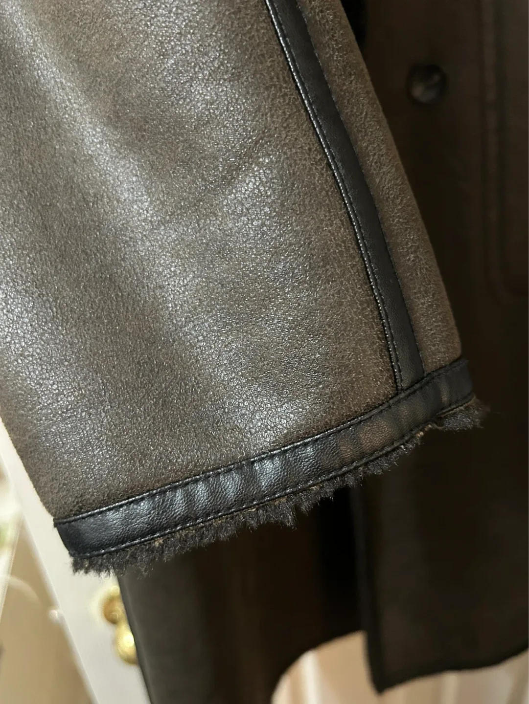 Zara Long Double-Faced Coat image indicator(7)