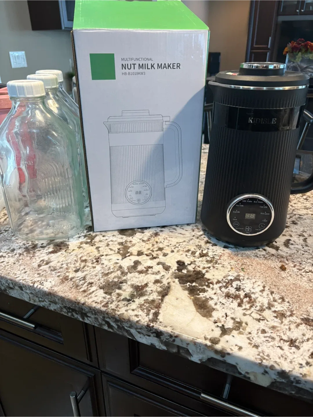 KIDSLE Multifunctional Nut Milk Maker HB-B101BKW3 image indicator(2)