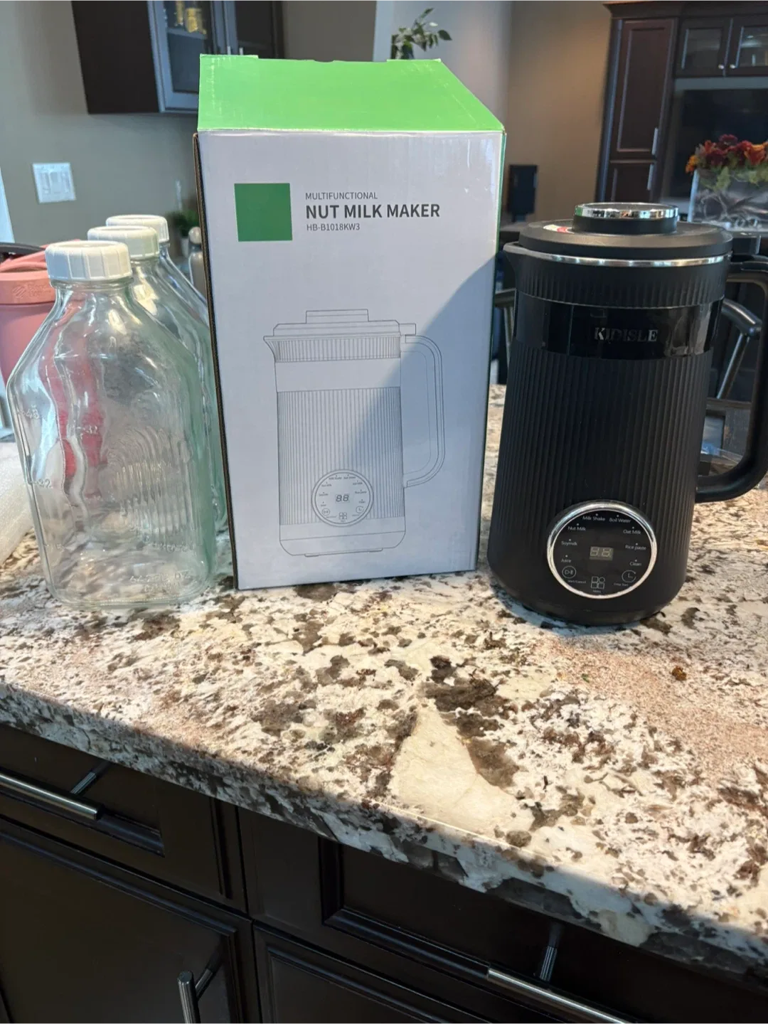 KIDSLE Multifunctional Nut Milk Maker HB-B101BKW3 image indicator(3)