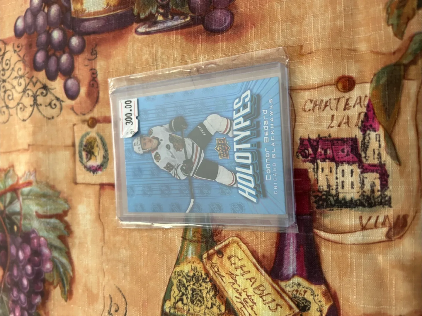 Connor Bedard Blackhawks Holotypes Hockey Card thumbnail