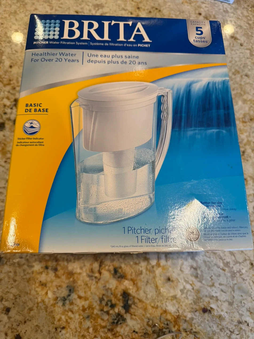 Brita 5-Cup Water Filter Pitcher - New in Box image indicator(2)