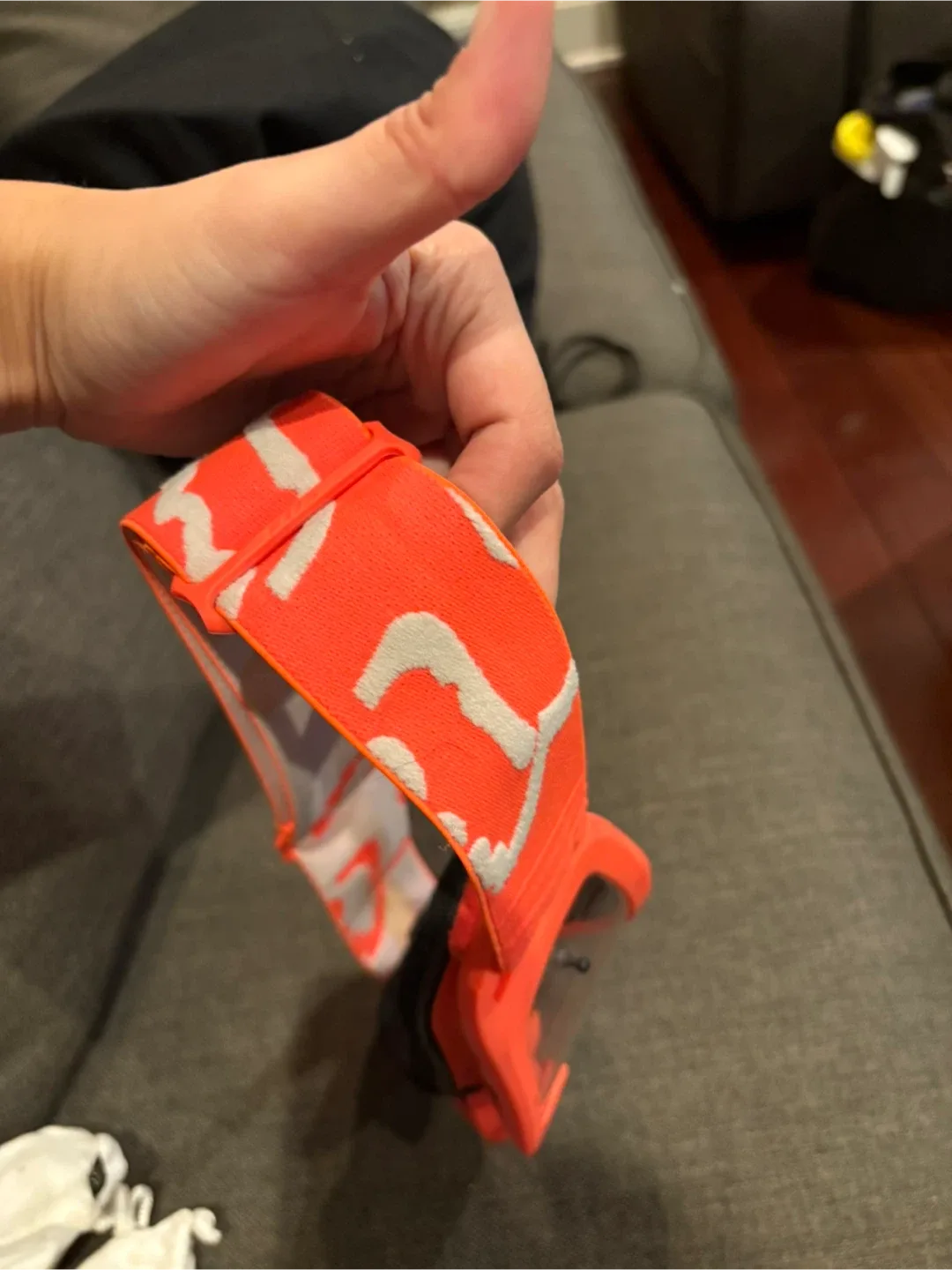 Fox Racing Orange Goggles image indicator(2)