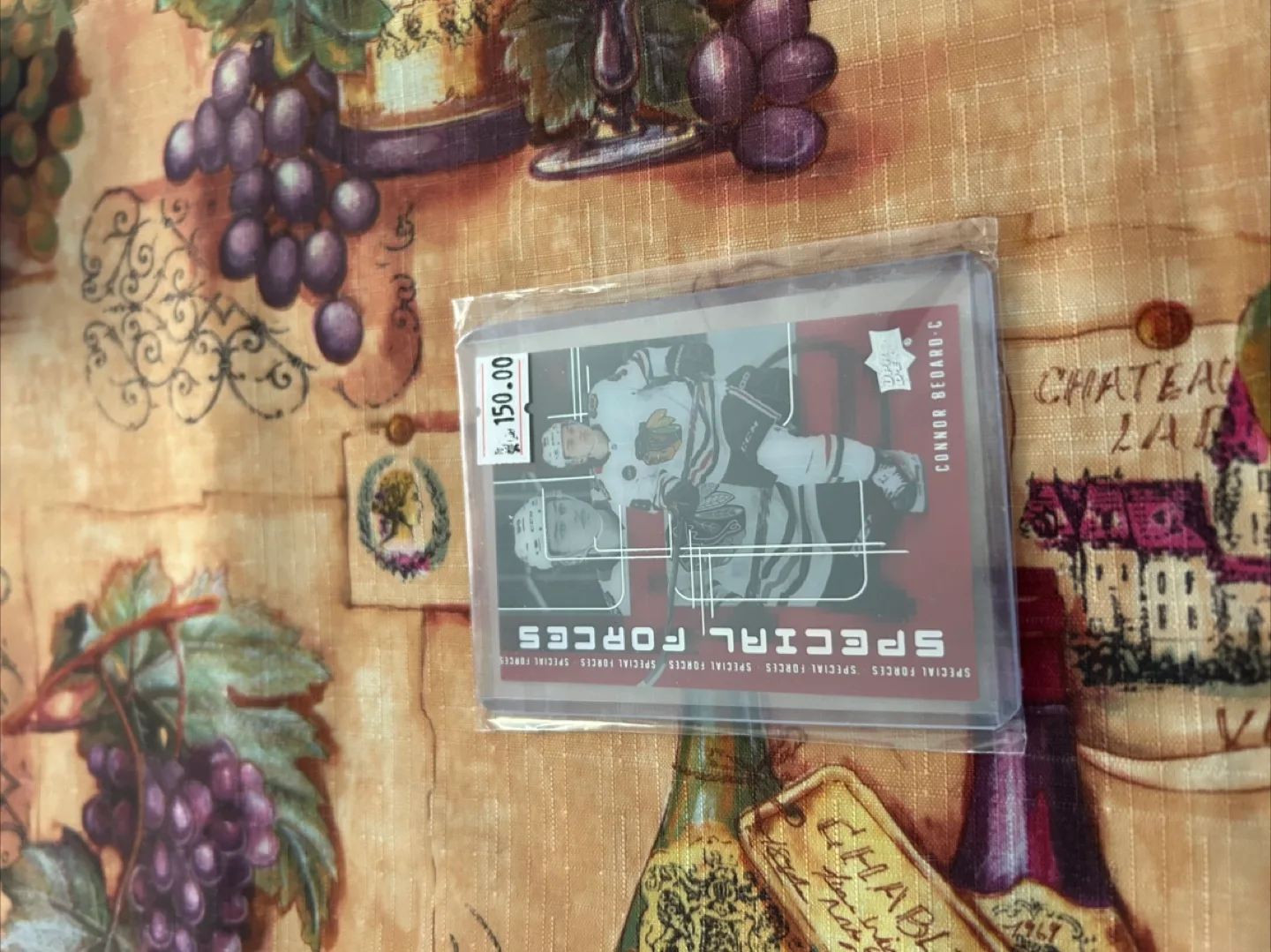 Connor Bedard Upper Deck Special Forces Card thumbnail