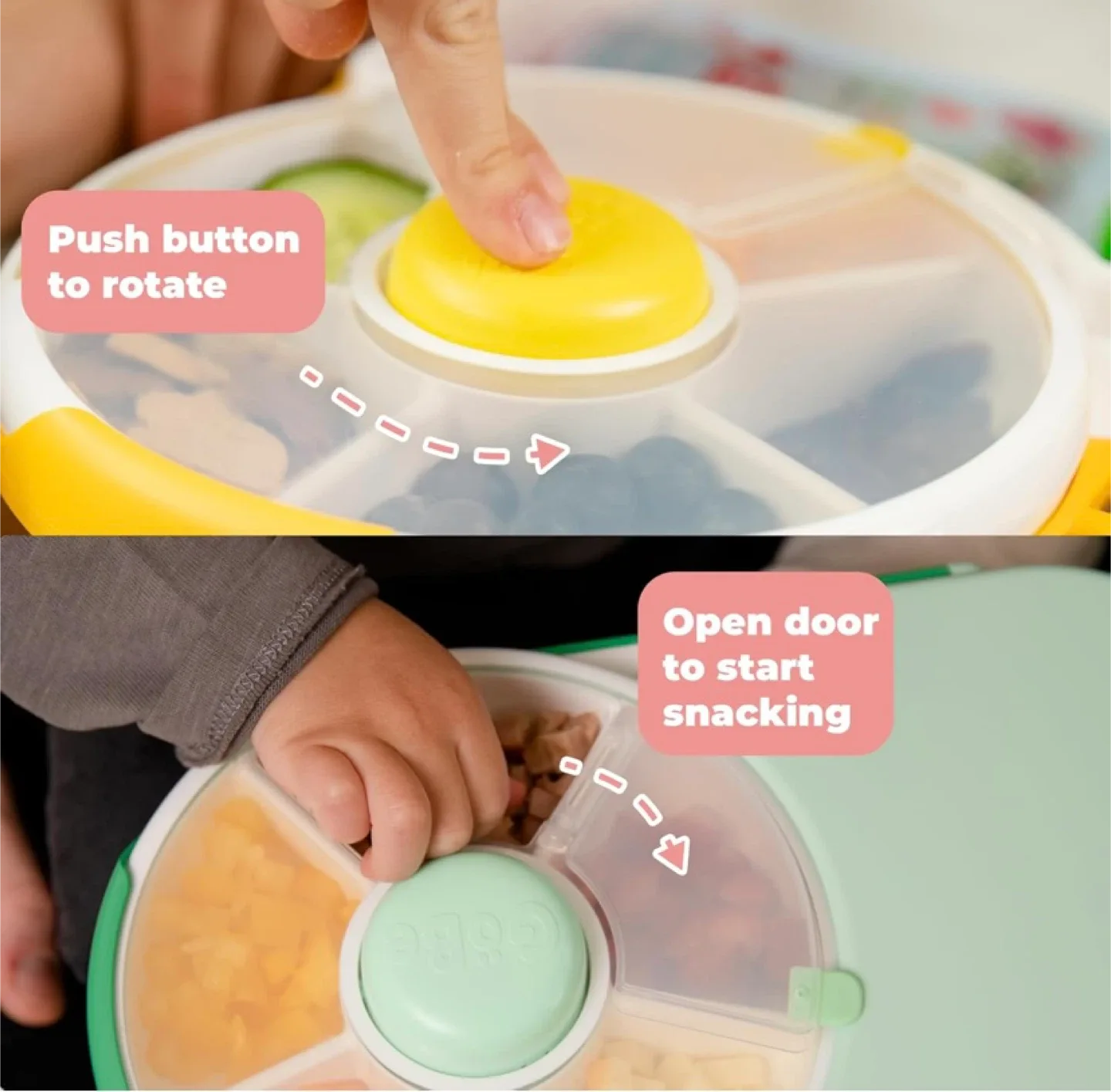 New GoBe Kids Lunchbox Snack Spinner image indicator(3)