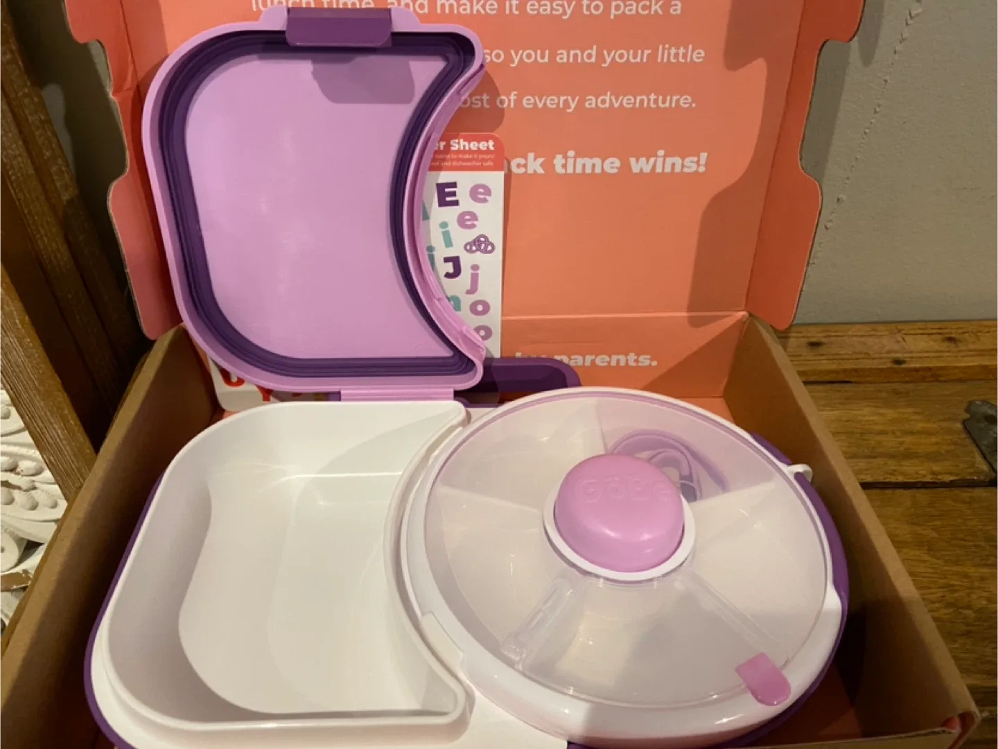 New GoBe Kids Lunchbox Snack Spinner image indicator(8)