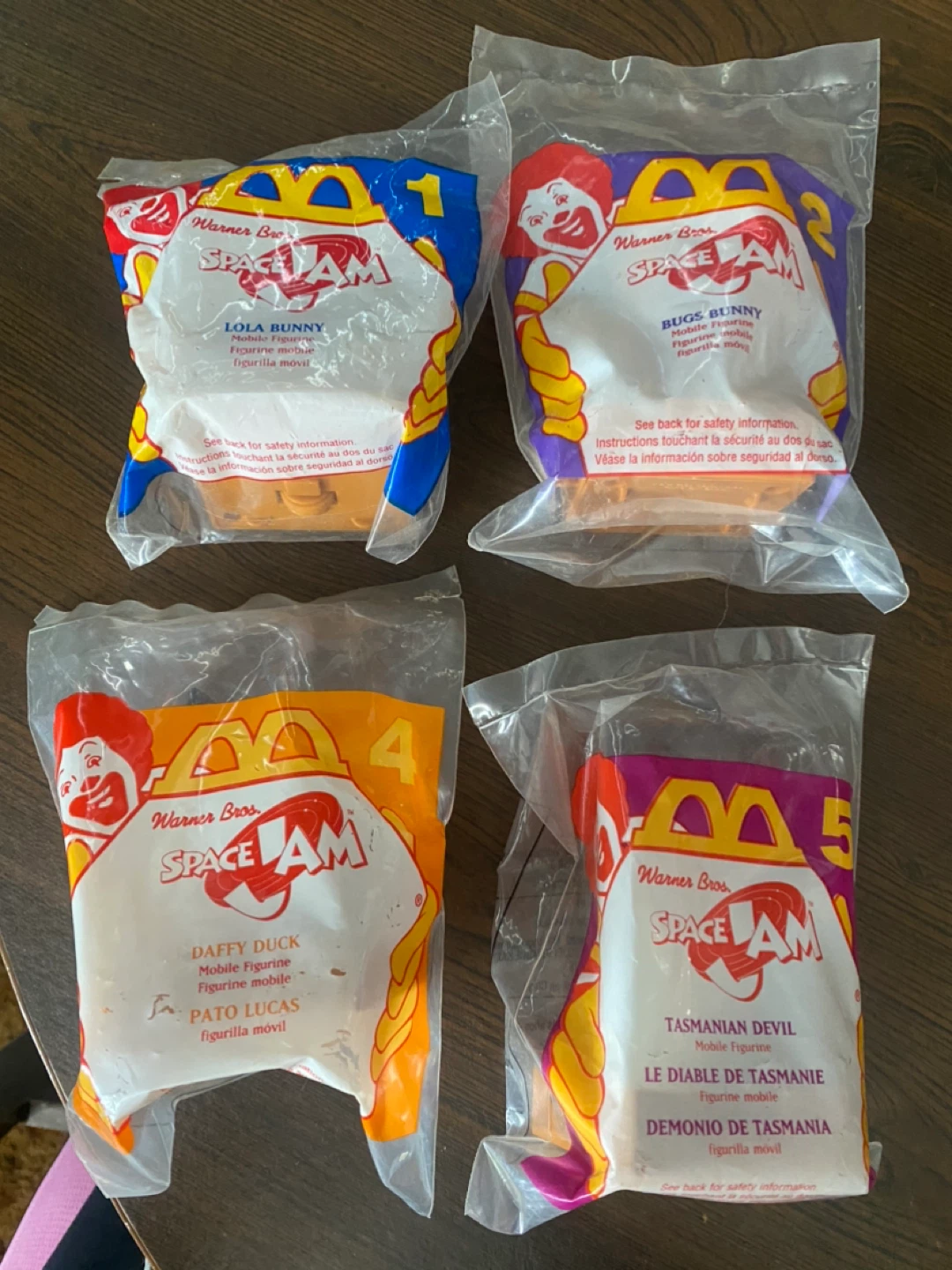 McDonald's Space Jam Figurines - Warner Bros