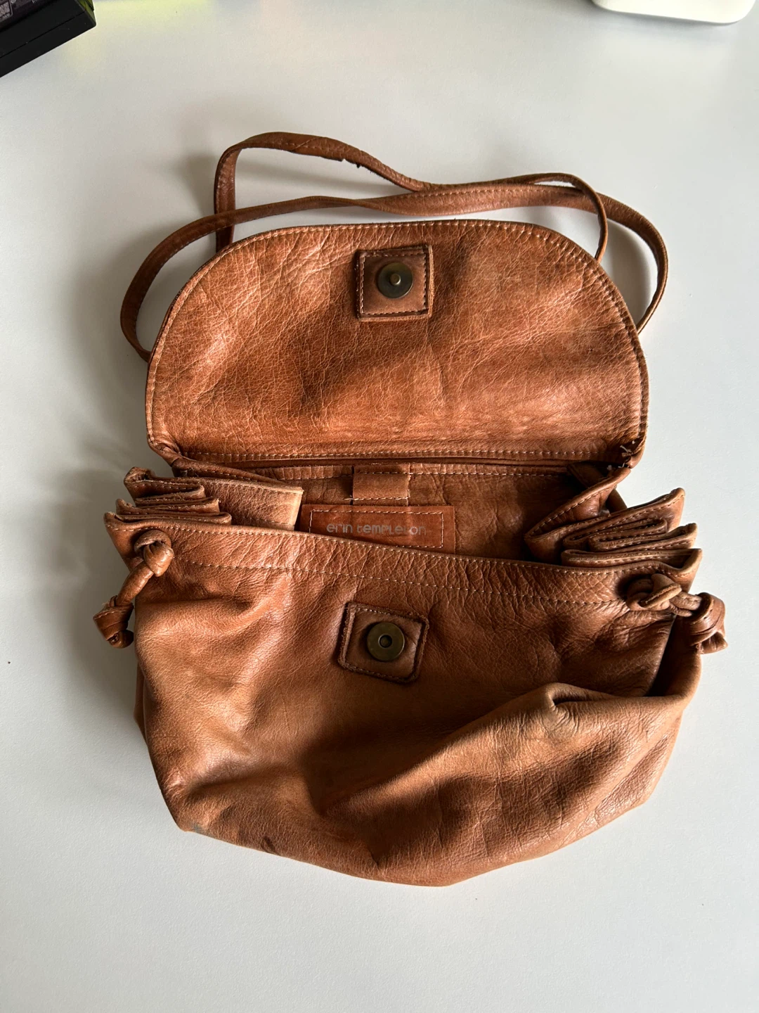 Erin Templeton  Leather Crossbody Bag - photo 2