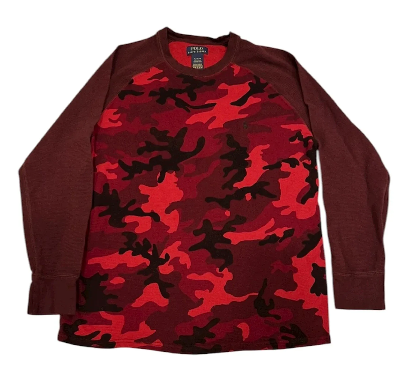 Polo Ralph Lauren XL Camo Long Sleeve Shirt